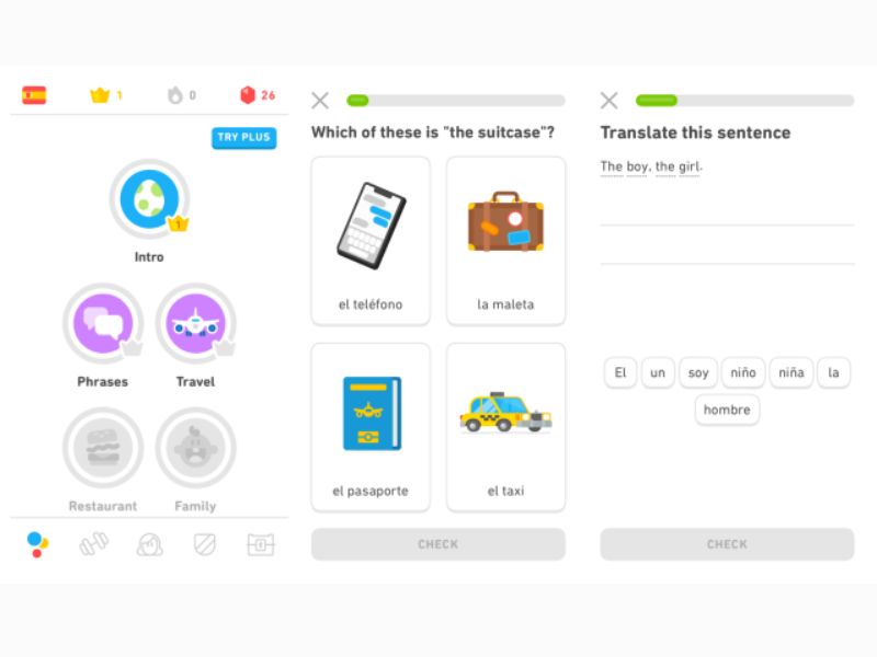 Tải Lingodeer Mod Apk (Mở Khóa Tính năng Pro) v2.99.397 Lingodeer Cung Cấp Câu Hỏi Thú Vị