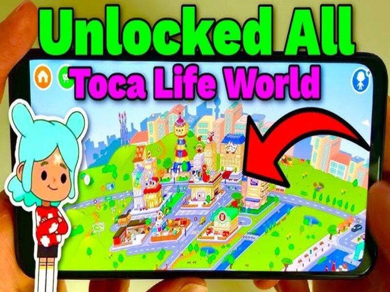 Tải Toca Life World Mod APK (Mở Khóa Tất Cả) v1.122 Mở khóa toàn bộ trong Toca Life World