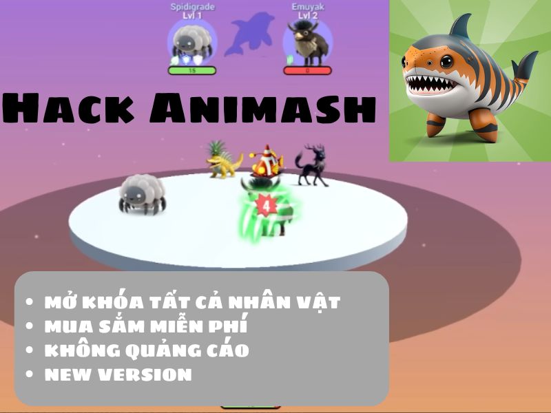 Tải Hack Animash APK (MOD Full Con Vật, Mở Khóa Tất Cả) v269 Tính Năng Nổi Bật Chỉ Có Trong Hack Animash