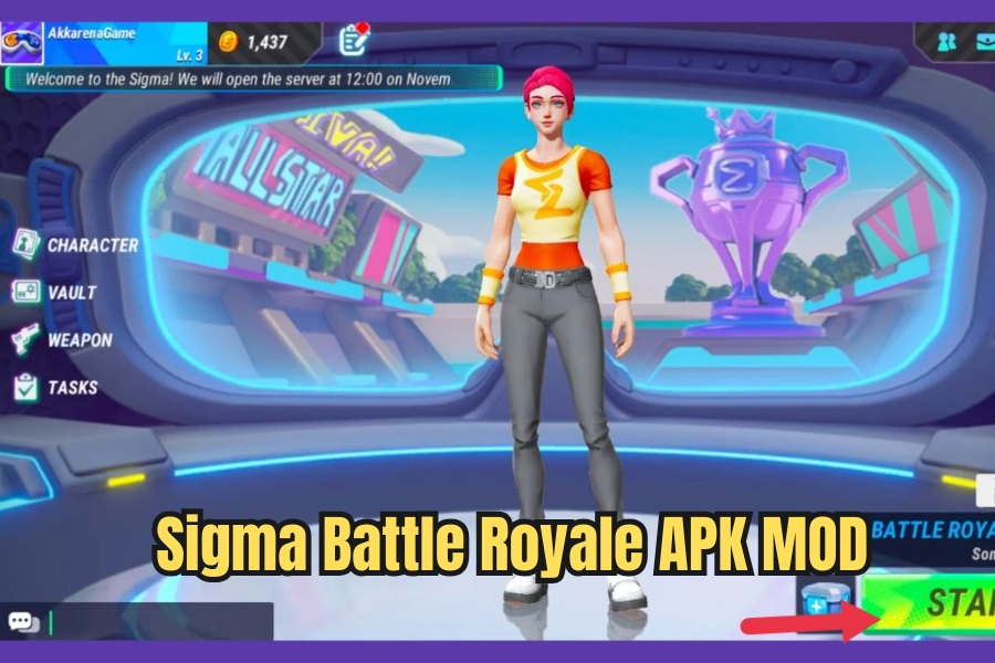 Tải Sigma Battle Royale Mod APK ( Vô Hạn Tiền, Đá Quý) v1.0.113 Điểm nổi bật trong Sigma Battle Royale Mod APK