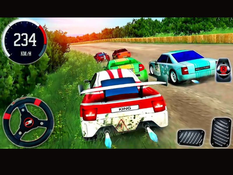 Tải Hack Rally Fury APK (Mod Vô Hạn Kim Cương, Mở Khóa Tất Cả) v1.121 Cảm giác lái chân thực trong Rally Fury Hack
