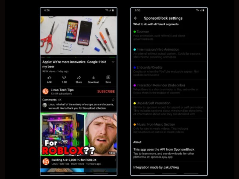 Tải Youtube Vanced Mod APK (Unlocked Premium, No Ads) v20.40.45 Mới Nhất Cho Android Hỗ trợ đầy đủ giao diện sáng – tối – True Black trong Youtube Vanced Apk