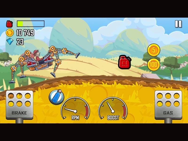 Tải Hill Climb Racing Mod APK (Vô Hạn Kim Cương, Vàng) v1.69.1 Đồ họa và âm thanh đơn giản, sống động trong Hill Climb Racing Mod