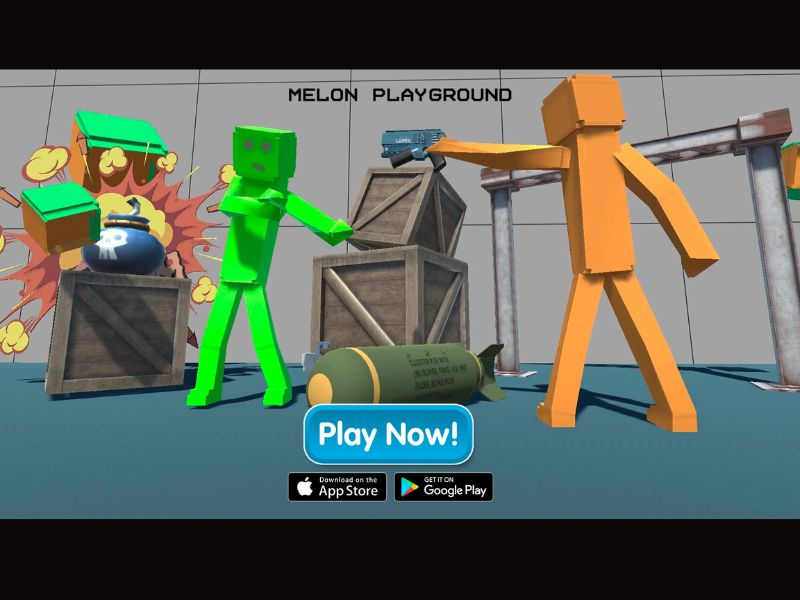 Tải Melon Sandbox Mod APK ( Menu Mod, Mở Khóa All Items & Skin Xe Độ) v36.6 Giới thiệu về game mô phỏng Melon Playground