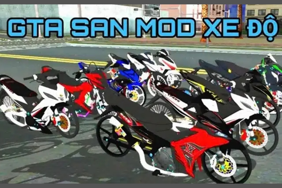 Tải GTA San MOD (Xe độ VN, Việt Hóa, Menu) 2.11.311 APK GTA San Mod Xe Độ