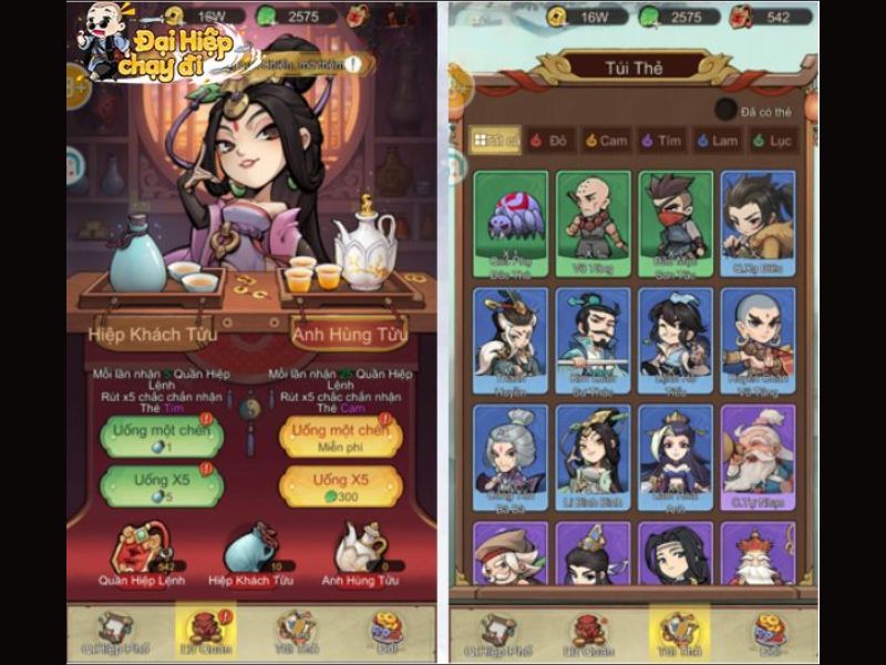 Tải Hack Đại Hiệp Chạy Đi APK (MOD Menu, Tiền, Kim Cương, Kinh Nghiệm) v1.123 Hack Đại Hiệp Chạy Đi