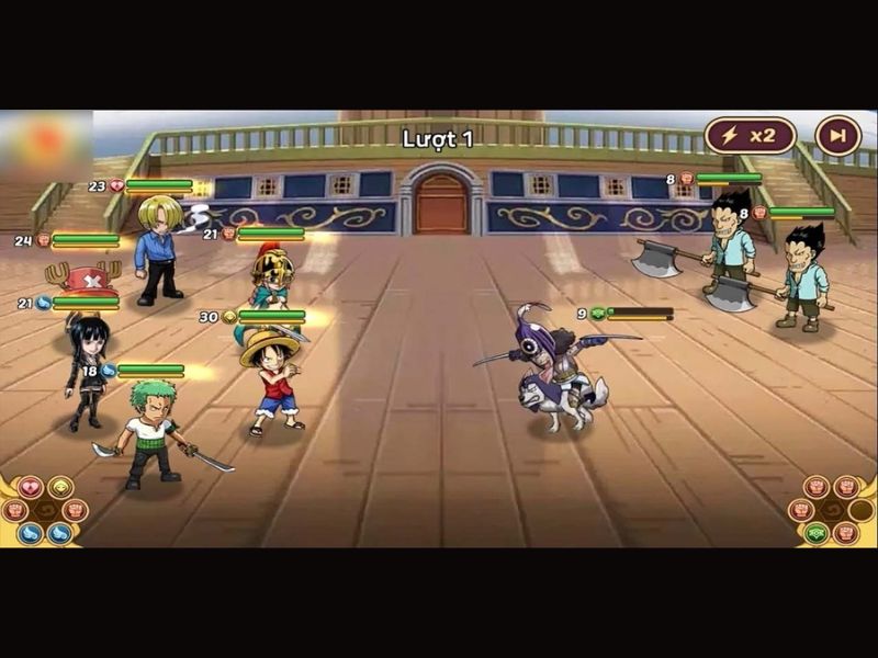 Tải hack Huyền Thoại Hải Tặc APK (Full Thùng Bia, Tướng, Kim Cương) v1.0.5 Lối Chơi Chiến Thuật trong Huyền Thoại Hải Tặc APK