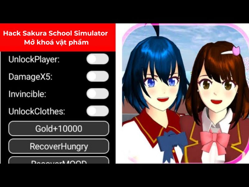 Tải Sakura School Simulator Mod APK ( MOD Tiền, Mở Khóa Tất Cả Mọi Thứ) v1.047.12 Mở khoá vật phẩm với Sakura School Simulator Mod APK