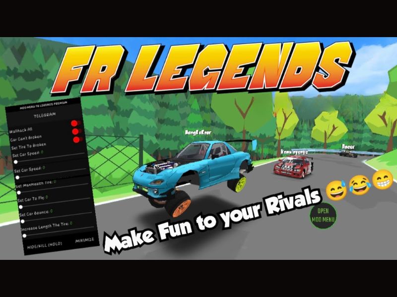 Tải FR Legends 0.3.4 Hack Funnymod ( Vô Hạn Tiền, Xe Độ) APK Game FR Legends 0.3.4 Hack Funnymod