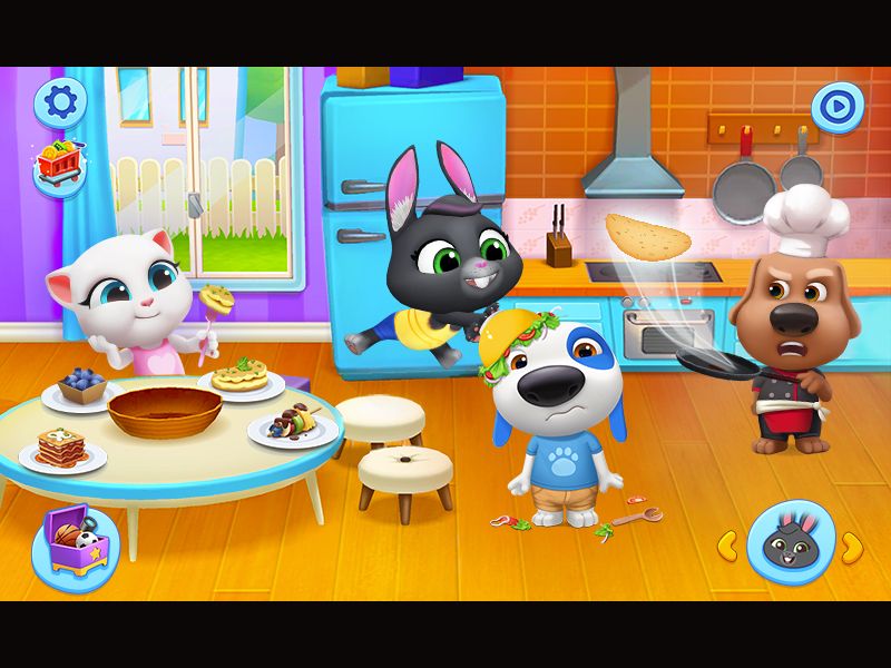 Tải Hack My Talking Tom Friends (MOD Vô Hạn Tiền) v26.2.12.21659 Apk Những chú thú cưng nghịch ngợm trong My Talking Tom Friends Mod APK