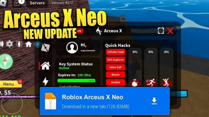 Tải Arceus X NEO/VNG APK v2.2.1 Mới Nhất Cho Mobile Giới thiệu tổng quan về Arceus X NEO