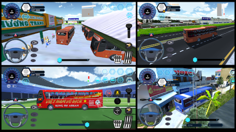 Hệ Thống Điều Khiển Chuyên Sâu Bus Simulator Vietnam
