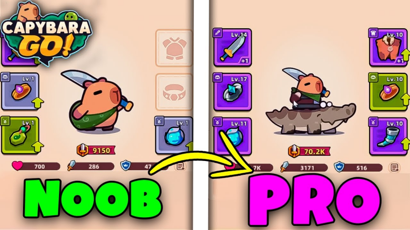 Tải Capybara Go MOD APK ( Vô hạn Tiền, Mở Khóa Thú Cưng) v1.8.14 Capybara Go Mod APK