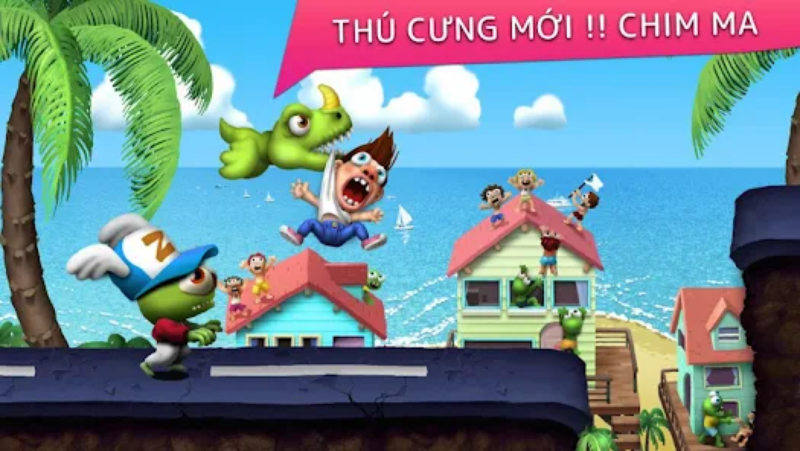 Tải Zombie Tsunami Hack ( Menu, Tiền, Não, Mở Khóa) v4.7.3 Giới thiệu về game Zombie Tsunami Hack