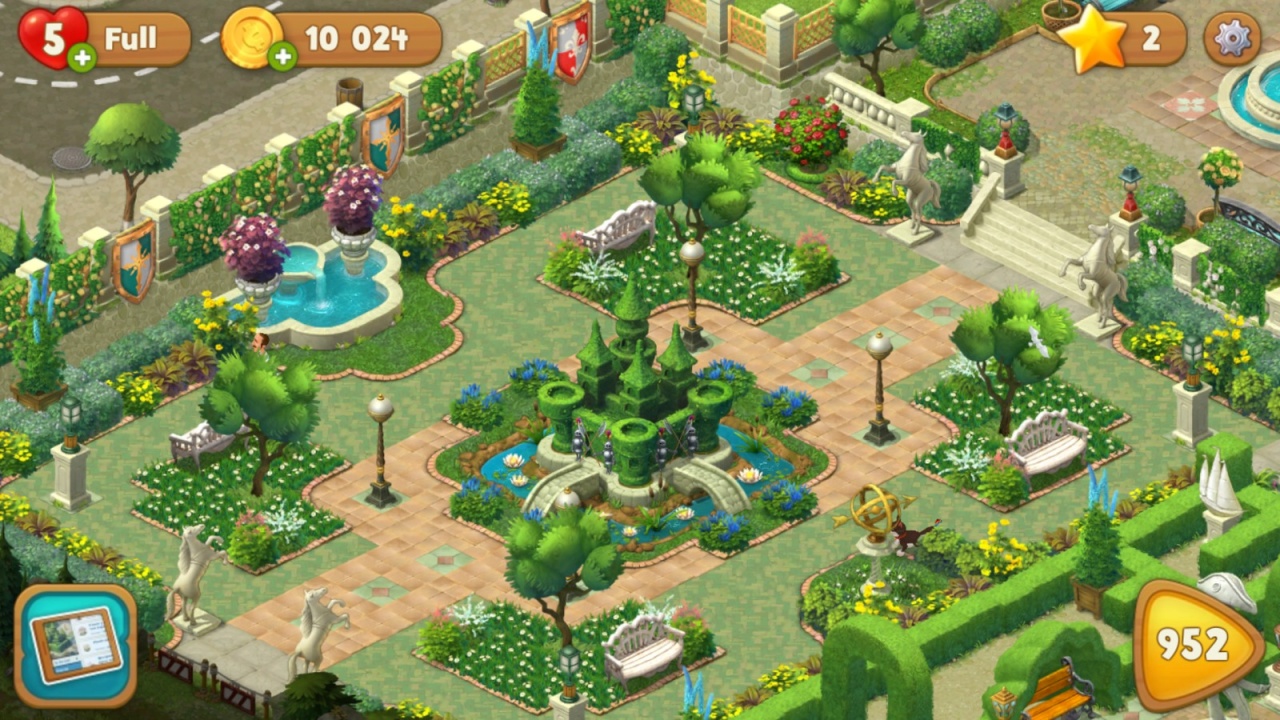 Tải Gardenscapes Mod APK (Vô Hạn Tiền, Sao) v9.6.5 Tạo dựng và thiết kế khu vườn mơ ước