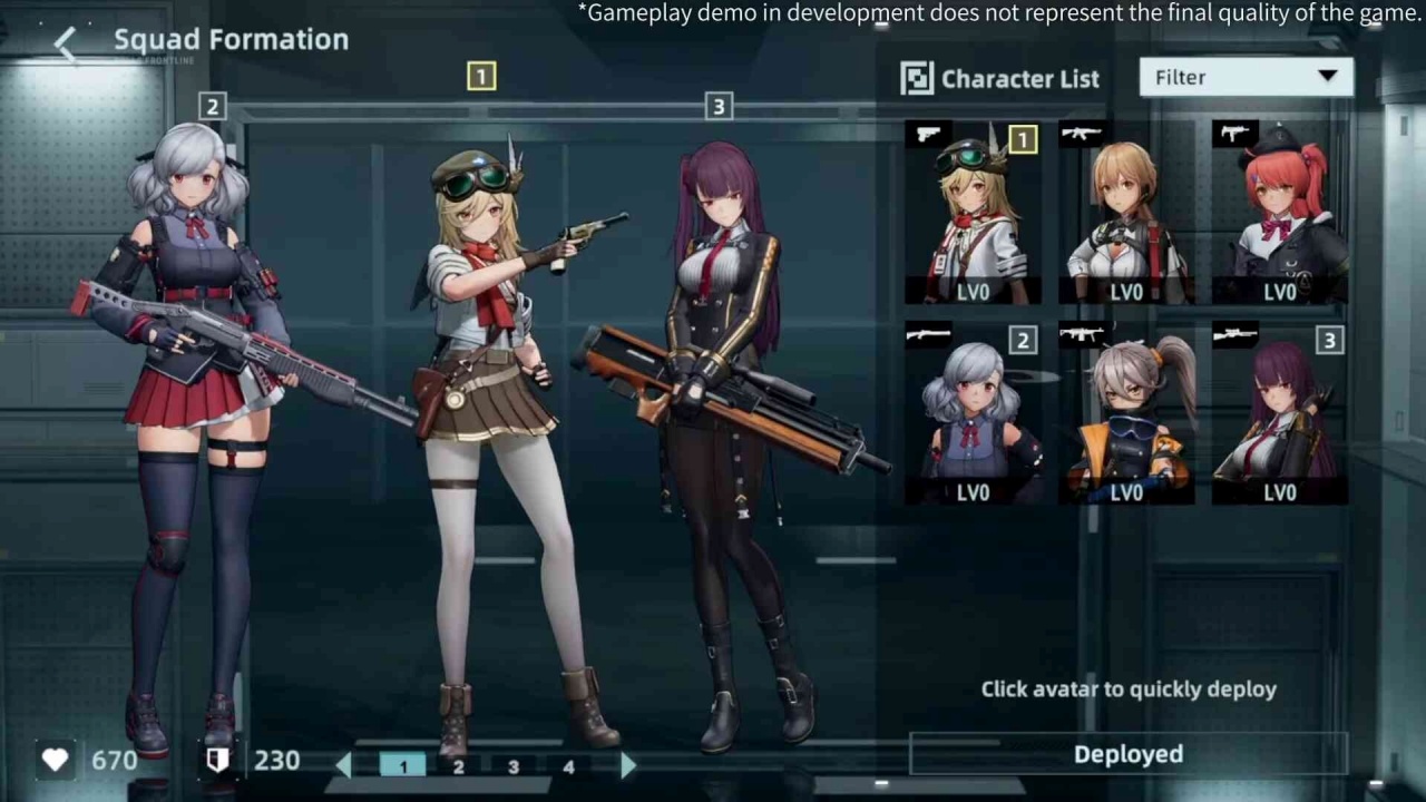 Tải Girls Frontline 2 Apk v3.0 Miễn Phí Cho Android Hệ thống vũ khí chân thực, tùy chỉnh tối đa
