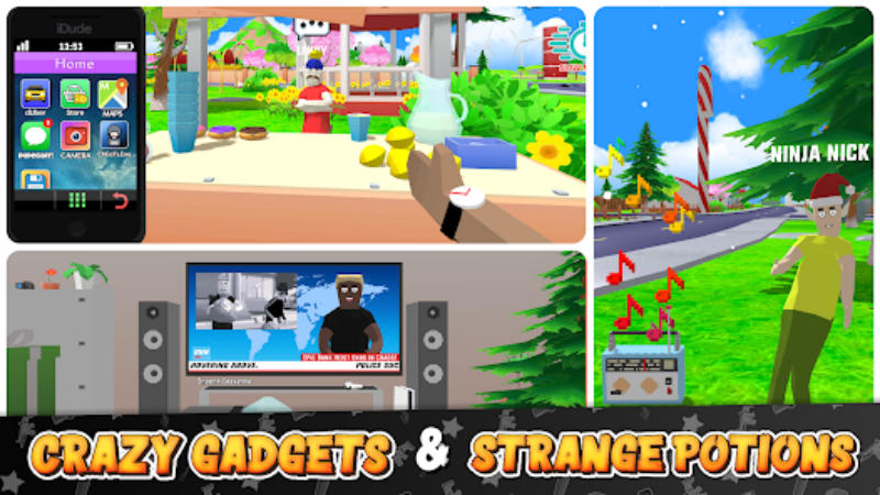 Tải Hack Dude Theft Wars Mod APK ( Menu Tiếng Việt, Full Tiền, Mở Khóa Tất Cả) v0.9.1.0b Hack Dude Theft Wars