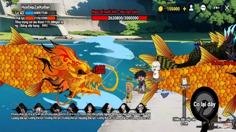 Tải Câu Cá Vạn Cân Mod APK ( Menu, Vô Hạn Tiền, Mở Khóa Tất Cả) v1.62.2 Câu Cá Vạn Cân