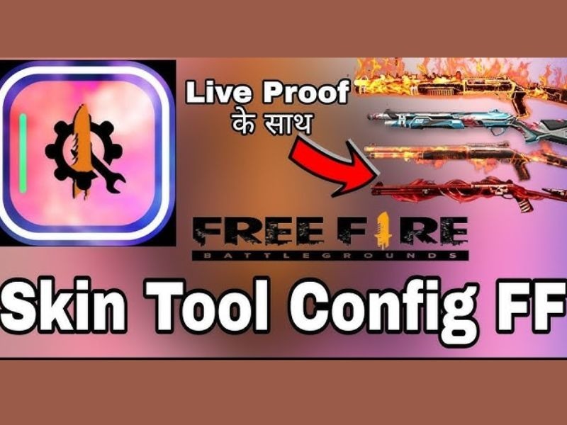 Tải Skin Tools Config FF APK V2.8 (No Ban) Cho Android Hỗ Trợ Nhiều Loại Skin Nhân Vật