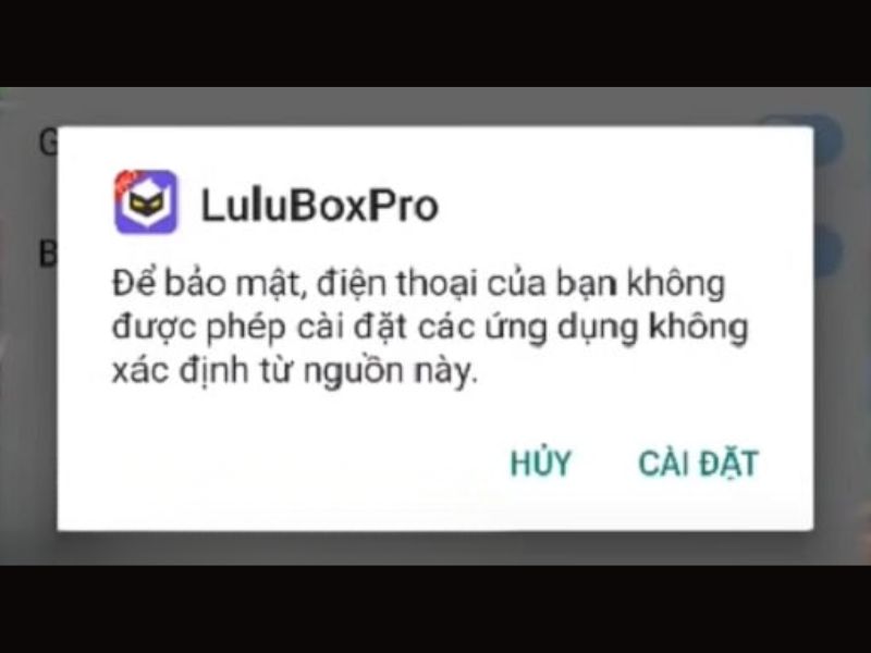 Tải Luluboxpro 6.6.0 APK Mới Nhất Cho Android Chọn cài đặt