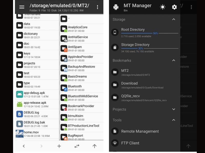 Tải MT Manager APK (Mở Khoá VIP) v2.26.5 Quản lý tập tin mạnh mẽ với MT Manager APK
