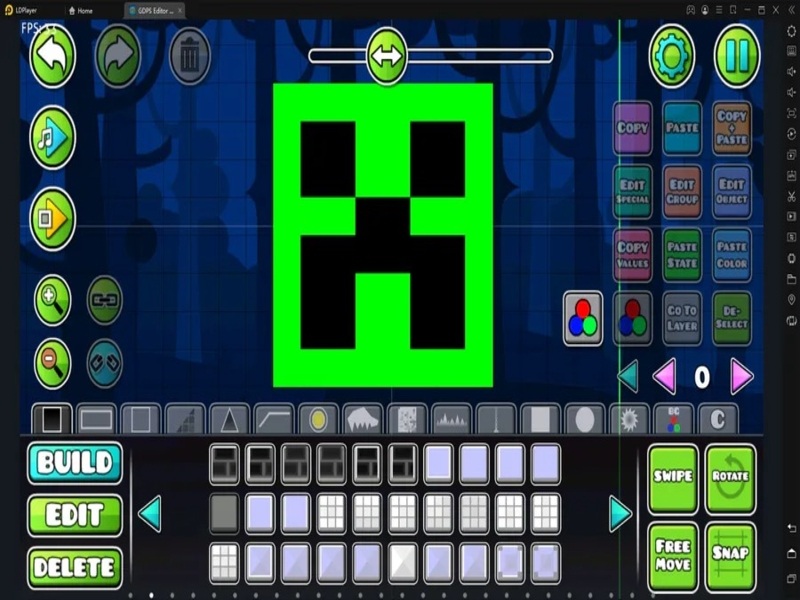 Tải GDPS Editor 2.2 APK Miễn Phí Cho Android Tạo Và Chỉnh Sửa Level Tự Do