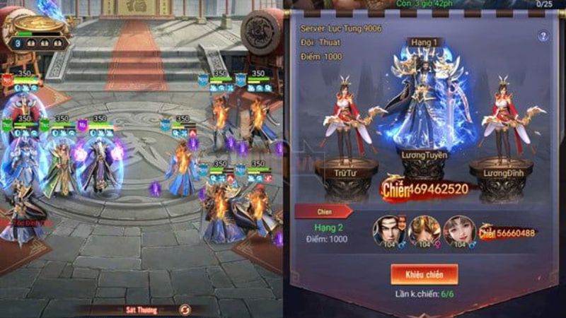 Tải Lục Tung Tam Quốc APK v1.4.1.3.5 Mới Nhất Cho Mobile Đấu trường trong Lục Tung Tam Quốc