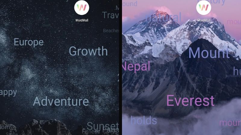 Tải Wordwall APK v2.2.1 Mới Nhất Cho Mobile Những từ truyền cảm hứng trong Wordwall
