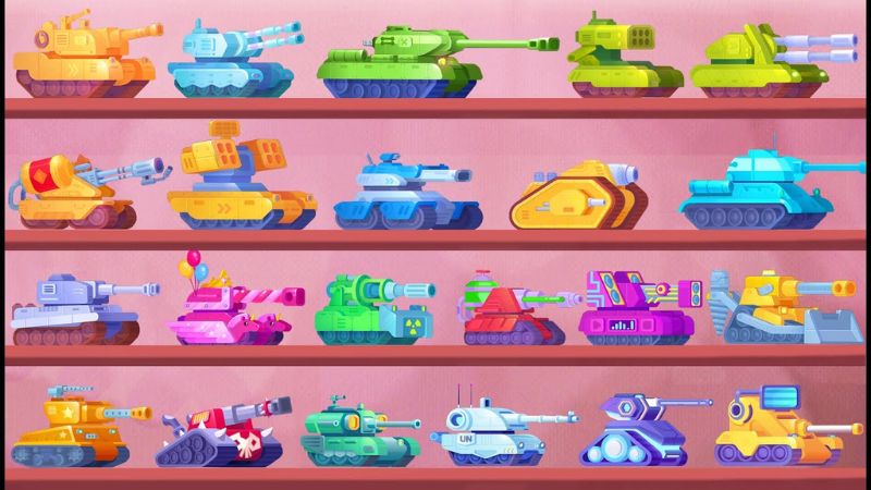 Tải Tank Stars Mod Apk (Menu, Full Tiền, Kim Cương) v2.19.200 Sở hữu dàn xe tăng hạng nặng trong Tank Stars Game Quân Sự Vui Vẻ