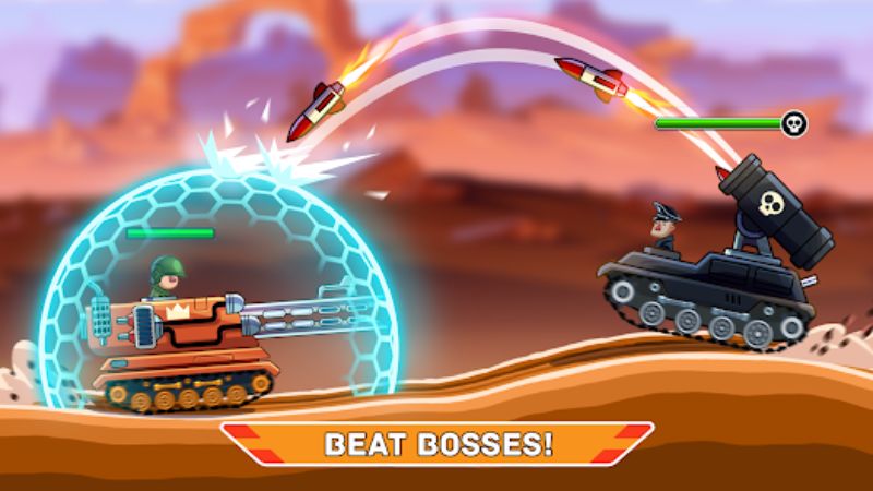 Tải Hack Hills Of Steel (Vô Hạn Tiền, Kim Cương, Xu) v8.7.0 Hóa thân thành chỉ huy xe tăng tài ba trong Hack Hills Of Steel