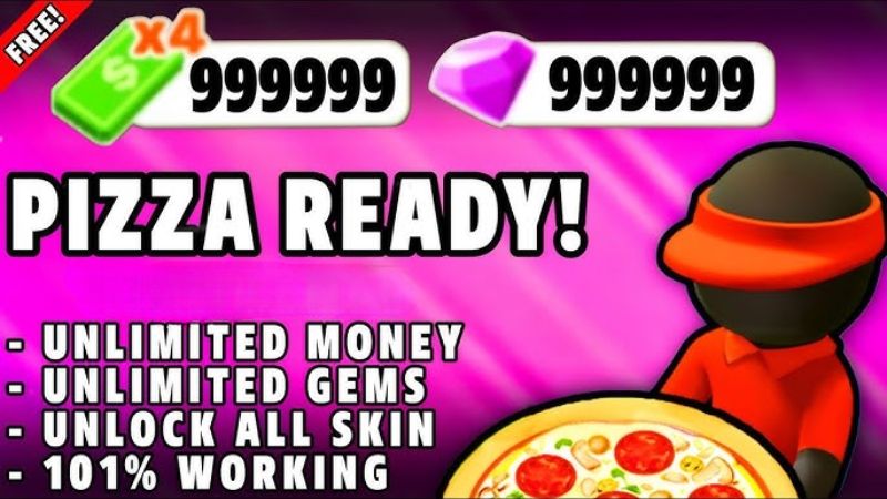 Tải Hack Pizza Ready (Vô Hạn Tiền, Không Quảng Cáo) v57.0.0 Hack Pizza Ready Có Gì?