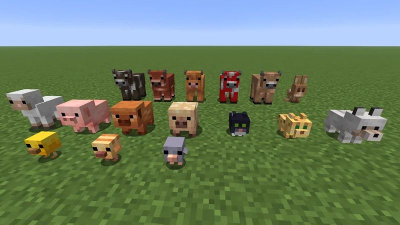 Tải Minecraft 26.0 APK Miễn Phí Cho Android Nâng Cấp Toàn Diện Hệ Thống Baby Mobs Trong Minecraft 26.0 APK