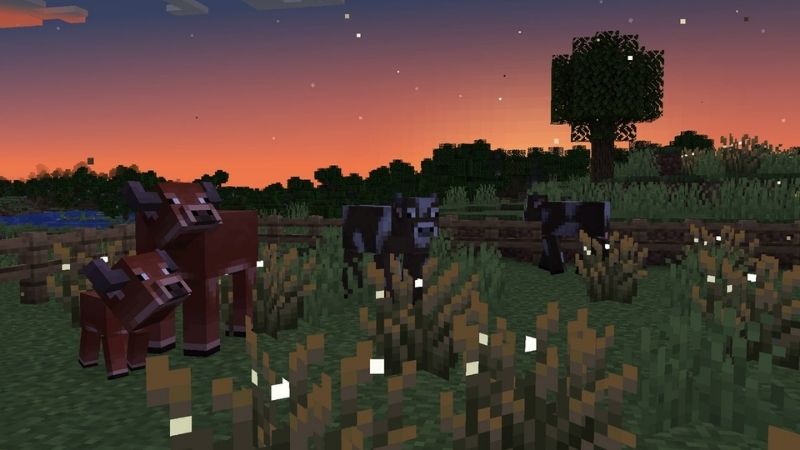 Tải Minecraft 1.21.72 APK Tiếng Việt Miễn Phí Cho Android Cây Đom Đóm Phát Sáng Ấn Tượng Trong Minecraft 1.21.72 APK
