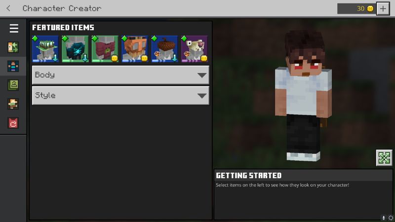 Tải Minecraft PE 1.21.10 Tiếng Việt Miễn Phí Cho Android Character Creator & Dressing Room – Tùy Biến Nhân Vật Chi Tiết Trong Minecraft PE 1.21.10 Tiếng Việt