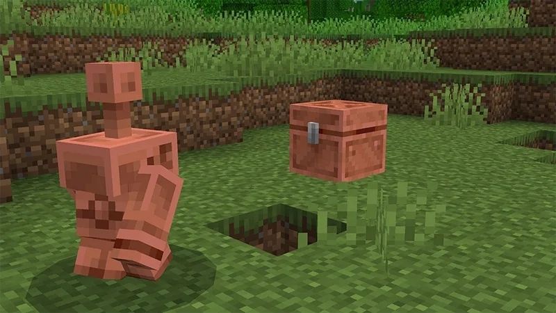 Tải Minecraft 1.21.111 APK Tiếng Việt Miễn Phí Sử Dụng Rương Đồng Có Thể Oxi Hóa Độc Đáo Trong Minecraft 1.21.111 APK