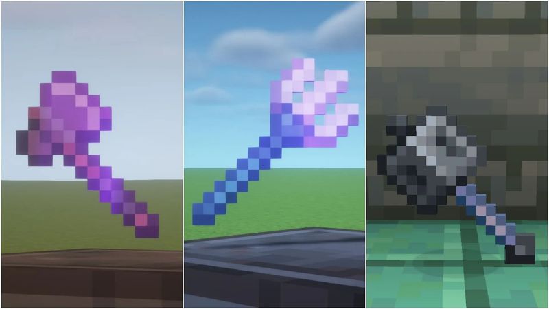 Tải Minecraft 1.21.31 APK Mới Nhất Cho Android Vũ Khí Mace Cận Chiến Mạnh Mẽ Trong Minecraft 1.21.31