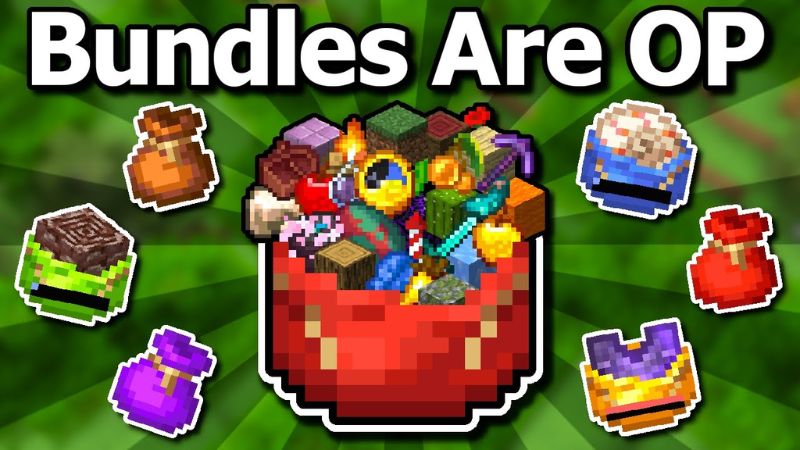 Tải Minecraft 1.21.31 APK Mới Nhất Cho Android Sử Dụng Bundles Để Mở Rộng Túi Đồ Trong Minecraft 1.21.31