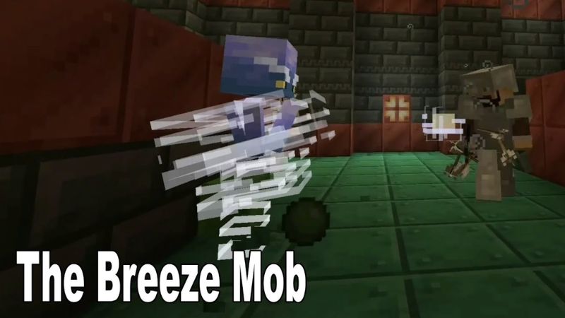 Tải Minecraft 1.21.82 APK Tiếng Việt Mới Nhất Cho Mobile Tương Tác Với Mob Breeze Và Wind Charges Trong Minecraft 1.21.82 APK